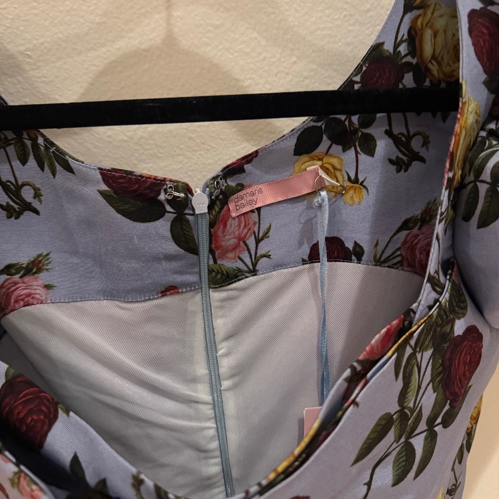 Damaris Bailey floral cocktail dress
